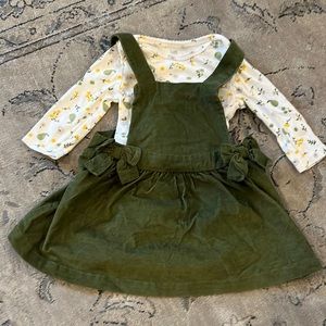 Adorable baby girl onesie/jumper set 6m